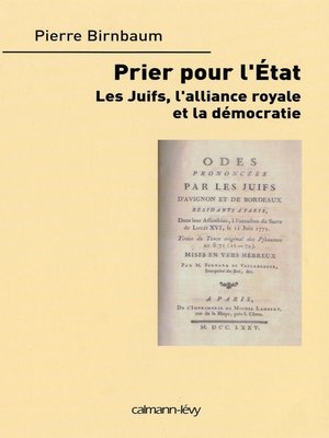 cover image of Priez pour l'état
